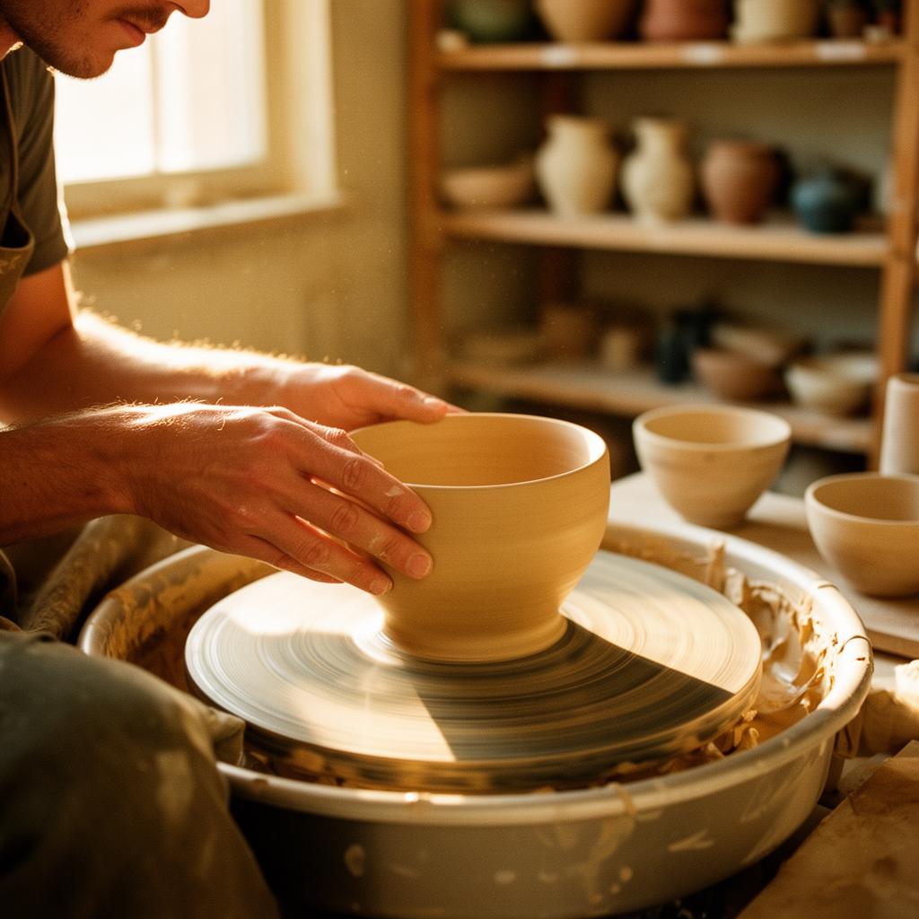 Artisan at work