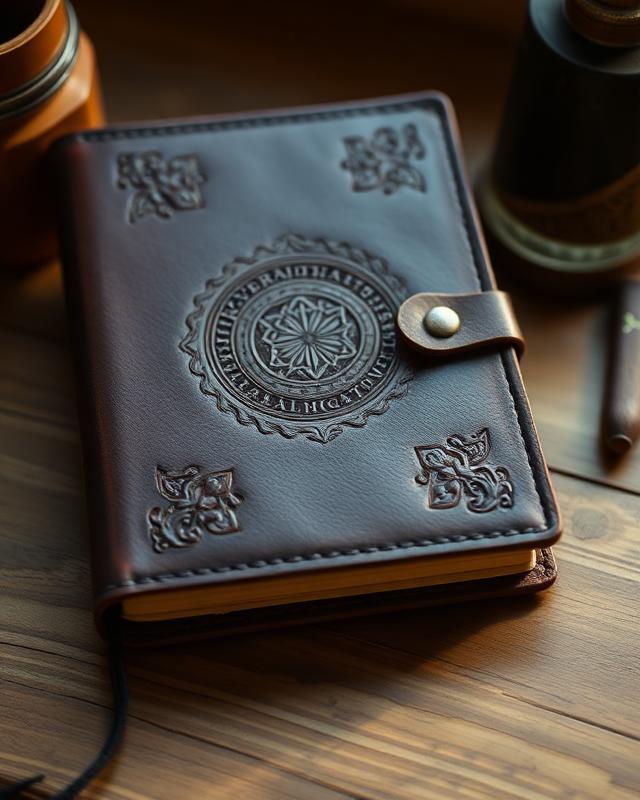 Embossed Leather Journal
