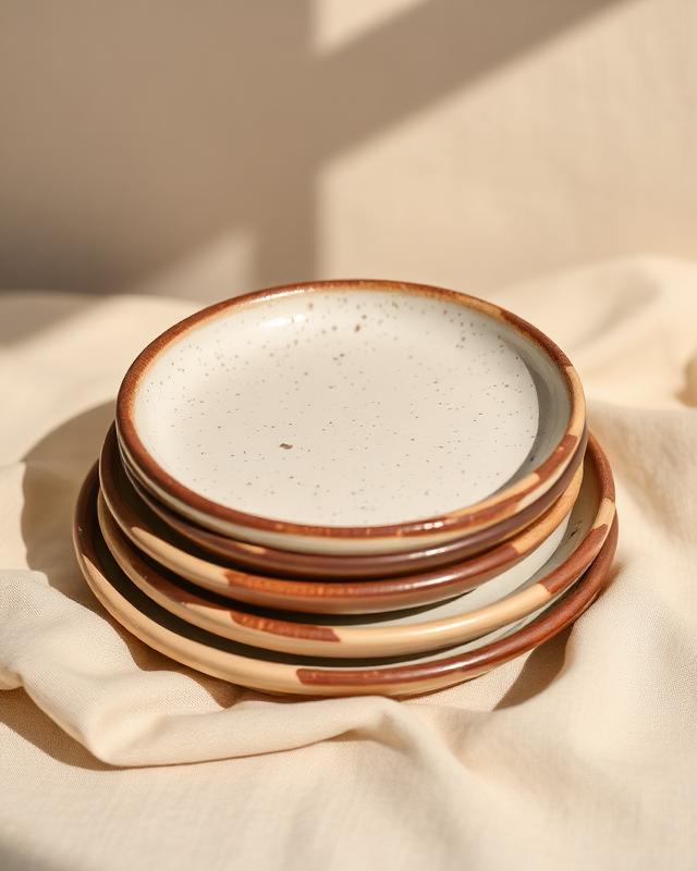 Speckled Plate Set